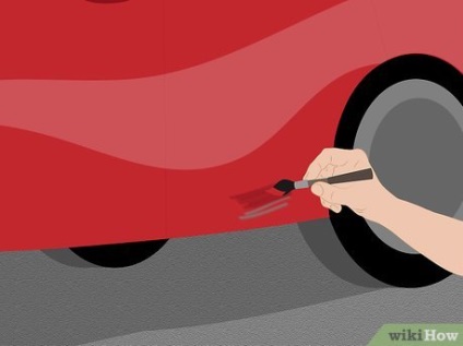 Як зафарбувати пошкодження фарби на машині