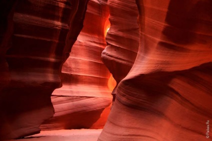 Canyon antelope în statul Arizona SUA - tot ce trebuie să știți despre caniunile superioare și inferioare ale antilopelor (