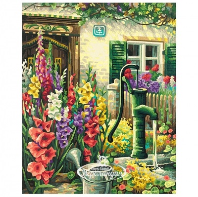 Картина за номерами квітник біля будинку, 4050 см, schipper, ціна 2299 руб