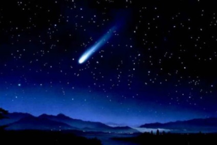 De ce are visul de meteoriți?