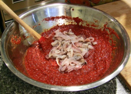 Kimchi, celize (átlósan gallyazás) Kimchi, celize