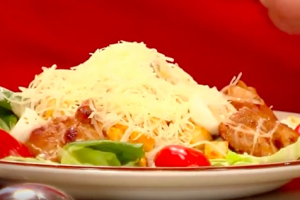 Класичний рецепт салату - цезар - з куркою, телеканал 360
