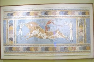 Palatul Knossos - labirintul Minotaurului