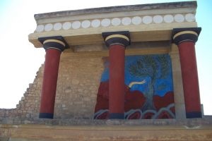 Palatul Knossos - labirintul Minotaurului