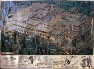 Palatul Knossos - labirintul Minotaurului