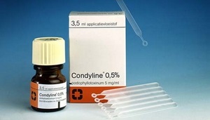 Recenzii Condilin, descrierea medicamentului, lista de recomandări pentru utilizare