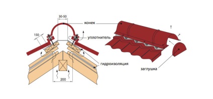 Csikóhal tető telepítés védelem tető