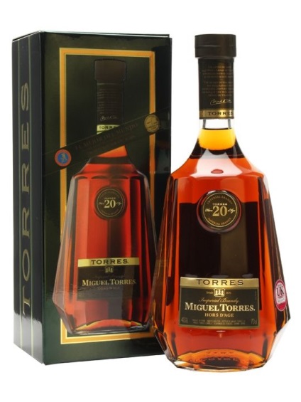 Cognac torres (Torres) - descriere și prețuri