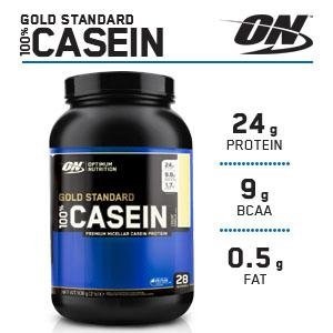 Купити протеїн optimum nutrition 100% gold standart casein protein - 908 грам від optimum