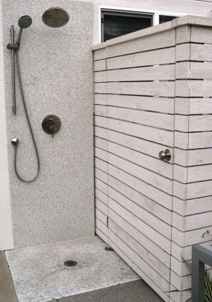 Літній душ - 55 фото-прикладів - у дворі - легка справа