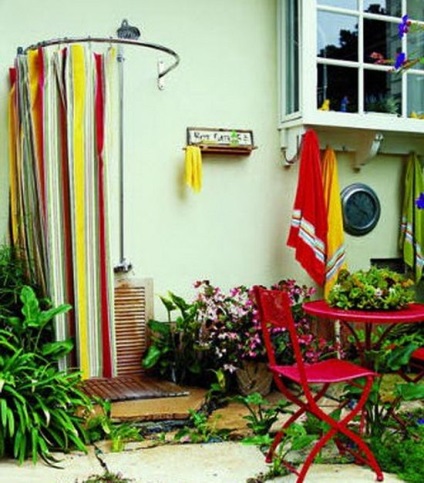 Літній душ - 55 фото-прикладів - у дворі - легка справа
