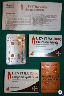 Levitra, efecte secundare, indicații de utilizare