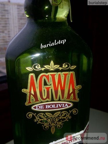 Лікер agwa de bolivia coca leaf liqueur - «18 незвичайний психоактивний лікер! Тепер можна купити в