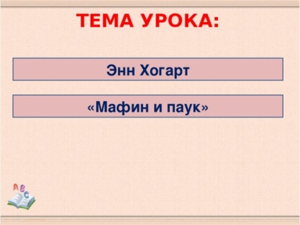 Літературне читання 2 клас Енн Хогарт - мафін і павук - початкові класи, презентації