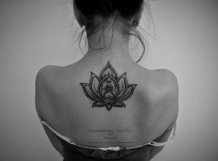 Lotus Mehendi sensul, sensul sacru al acestei figuri pe spate și mână, fotografii și video