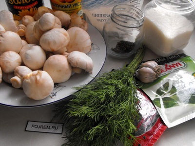 A pácolt gomba - lépésről lépésre recept, hogyan kell főzni fényképpel (gomba) A pácolt gomba - lépésről lépésre recept, hogyan kell főzni fotókkal