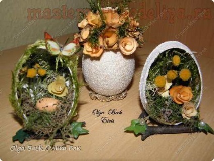 Майстер-клас з декорування чарівна яєчна шкаралупа