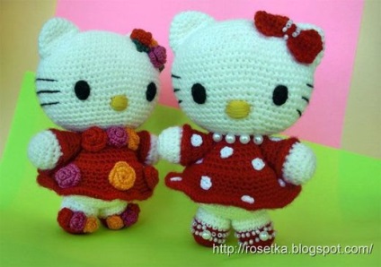 Clasa de masterat pe tricotat amigurumi hello kitty