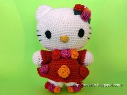 Clasa de masterat pe tricotat amigurumi hello kitty