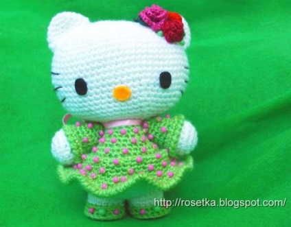 Clasa de masterat pe tricotat amigurumi hello kitty