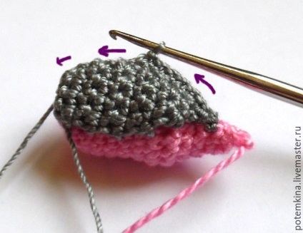 Master-clasa pe crocheting de un element decorativ 