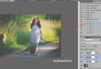 Efect mată în Photoshop