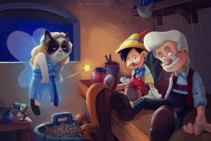Meme! Aventurile celebrului pisicuș pisicos în desene animate Disney