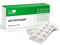 Метилурацил таблетки інструкція із застосування