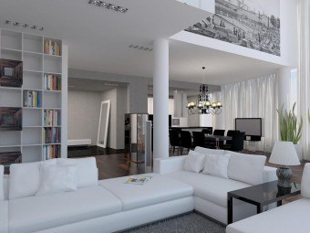 Minimalism în interior cum să facă reparații și să furnizeze elegant un apartament