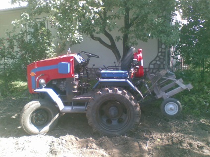 Minitractorul de la propriile mâini Oki instrucțiuni pas cu pas