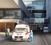 Complex multifuncțional medical cu un spital de maternitate care urmează să fie construit într-o comună