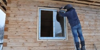 Монтаж віконних блоків з ПВХ в дерев'яному будинку по госту вимоги до монтажу