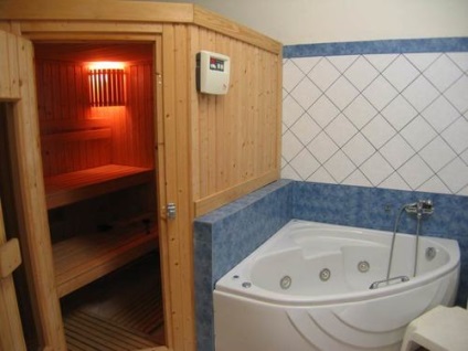 Instalarea saunei în apartament cu mâinile sale - fotografii, clipuri video, recenzii