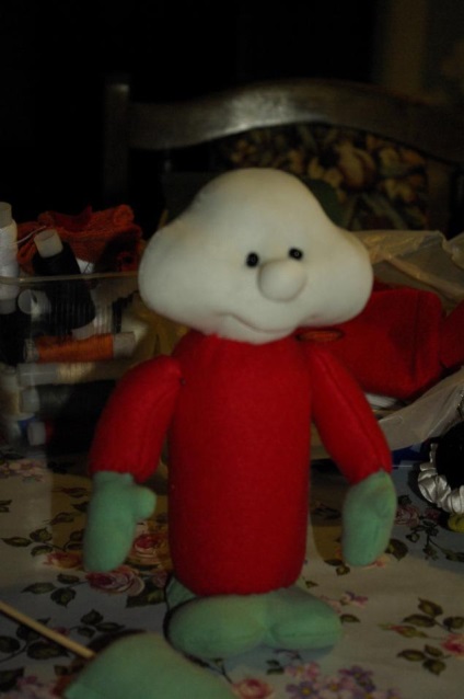 Мухоморочка »кумедна лялька з підручних засобів - ярмарок майстрів - ручна робота, handmade