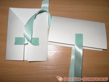 Набір подарунковий на весілля листівка розкладна і конверт грошовий, майстер-клас своїми руками