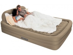 Pat pat pentru pat și pat împotriva patului, pat gonflabil, interior, mobilier