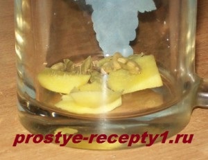 Drink gyömbér és citrom, egyszerű, lépésről lépésre recept fotók (gyömbér) Drink gyömbér és citrom, egyszerű, lépésről lépésre recept fotók