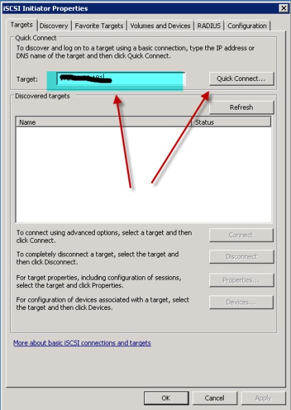 Configurarea inițiatorului iscsi în ferestre, ferestre pentru administratorii de sistem