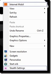 Създаване на менюто Кликнете с десния бутон (контекстното меню) в операционна система Windows 7 чрез 7cmenueditor -