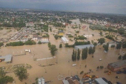Inundații în Teritoriul Krasnodar