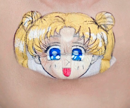 Незвичайний макіяж губ - фото з інстаграм