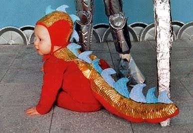 Новорічний костюм дракона своїми руками, свято вдома