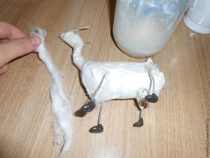 Новорічний майстер-клас робимо козу стелу з вати - ярмарок майстрів - ручна робота, handmade