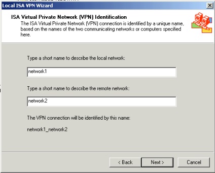 Combinarea a două rețele folosind vpn