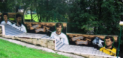 Revizuirea celor mai bune graffiti din ultras rus 2010