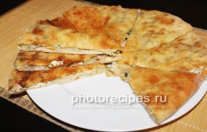 Oszét torták káposztával - Photo receptek