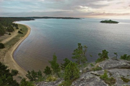 Insula Koyonsaari - un paradis de perle din Karelia