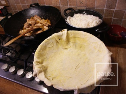 Csuklós pilaf csirke - recept fotókkal - patee