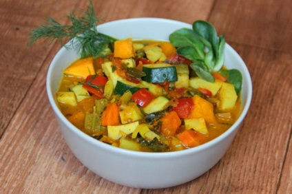 Овочі в соусі карі - мій культовий рецепт! (Без масла, vegan!)