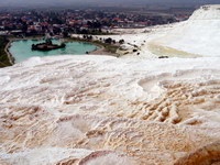 Pamukkale și Hierapolis în Turcia